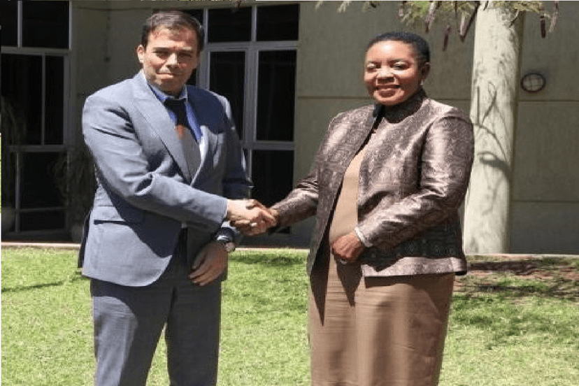 Algerian Ambassador to Zambia meets Speaker of the National Assembly