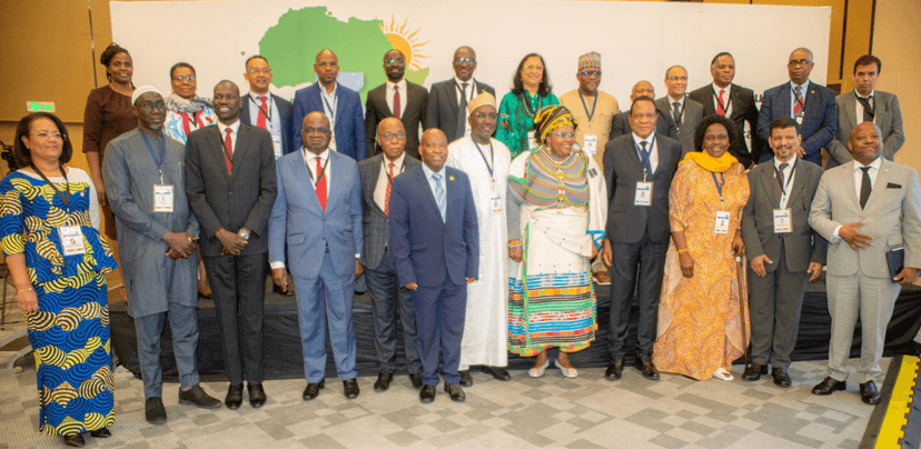 The Algerian Ambassador in Lusaka participated in the third Pan-African Conference on Water and Sanitation Partnerships.