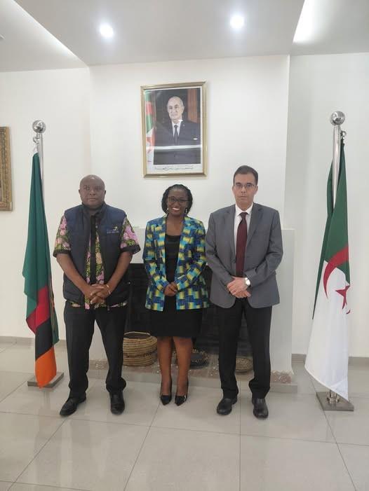 Ambassador Tawfik Mahi will receive at the embassy on May 8 Mrs. Abigail Shansonga, the Director General of the Zambia National Tourism Agency.