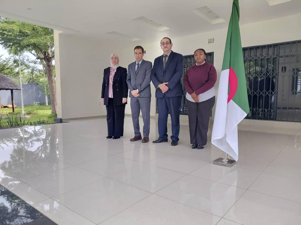 Ambassador Tawfiq Mahi oversaw the commemoration of the 65th anniversary of the December 11, 1960 events under the slogan 'People's Uprising'.